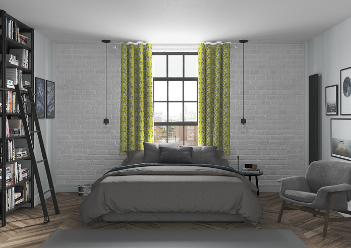 Scandi Birds, Kiwi - Made to Measure Curtains - Image 5